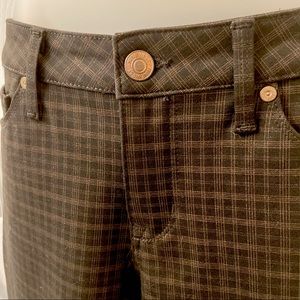 Women’s Nine West Gramercy Skinny Plaid Pants